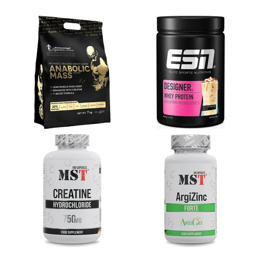 Masseaufbau für Fortgeschrittene: Kevin Levrone Anabolic + 3 weitere – alle enthaltenen Artikel
