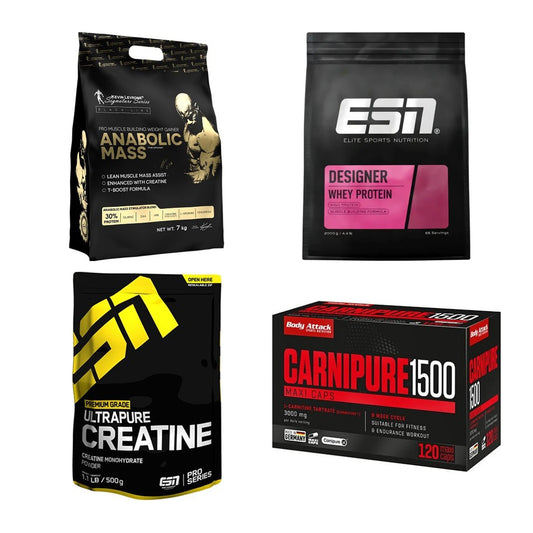 Masseaufbau für Fortgeschrittene: Kevin Levrone Anabolic + 3 weitere – alle enthaltenen Artikel