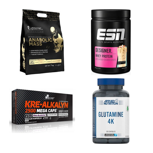 Masseaufbau für Fortgeschrittene: Kevin Levrone Anabolic + 3 weitere – alle enthaltenen Artikel