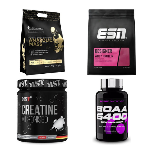 Masseaufbau für Fortgeschrittene: Kevin Levrone Anabolic + 3 weitere – alle enthaltenen Artikel