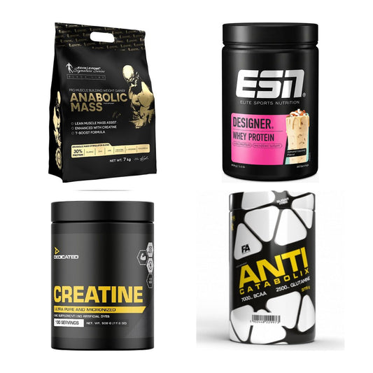Masseaufbau für Fortgeschrittene: Kevin Levrone Anabolic + 3 weitere – alle enthaltenen Artikel
