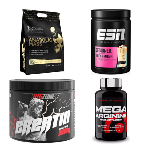 Masseaufbau für Fortgeschrittene: Kevin Levrone Anabolic + 3 weitere – alle enthaltenen Artikel
