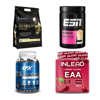 Masseaufbau für Fortgeschrittene: Kevin Levrone Anabolic + 3 weitere – alle enthaltenen Artikel
