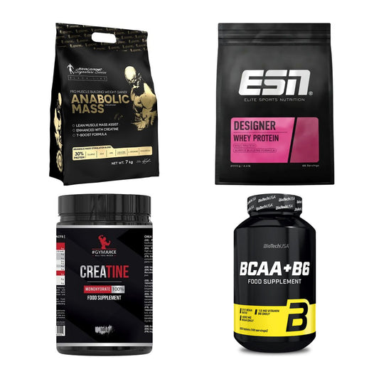 Masseaufbau für Fortgeschrittene: Kevin Levrone Anabolic + 3 weitere – alle enthaltenen Artikel