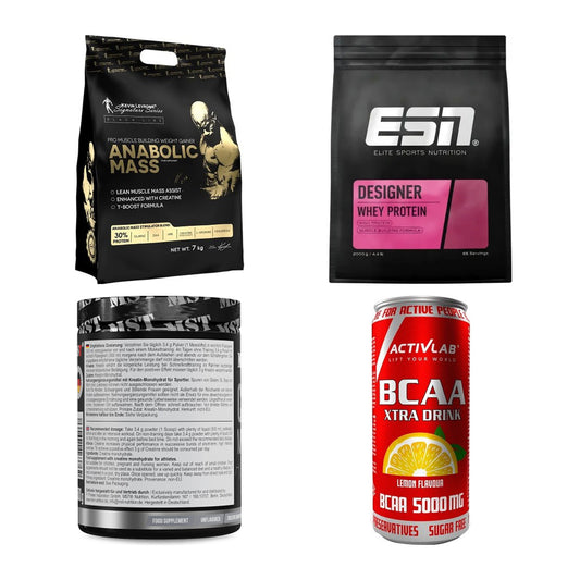 Masseaufbau für Fortgeschrittene: Kevin Levrone Anabolic + 3 weitere – alle enthaltenen Artikel