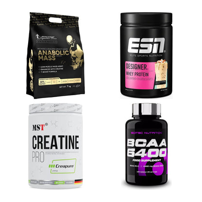 Masseaufbau für Fortgeschrittene: Kevin Levrone Anabolic + 3 weitere – alle enthaltenen Artikel