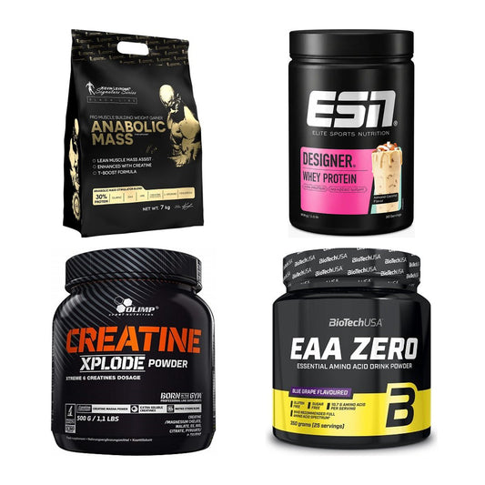 Masseaufbau für Fortgeschrittene: Kevin Levrone Anabolic + 3 weitere – alle enthaltenen Artikel