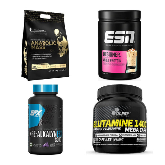 Masseaufbau für Fortgeschrittene: Kevin Levrone Anabolic + 3 weitere – alle enthaltenen Artikel