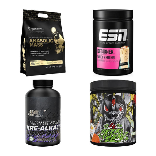 Masseaufbau für Fortgeschrittene: Kevin Levrone Anabolic + 3 weitere – alle enthaltenen Artikel