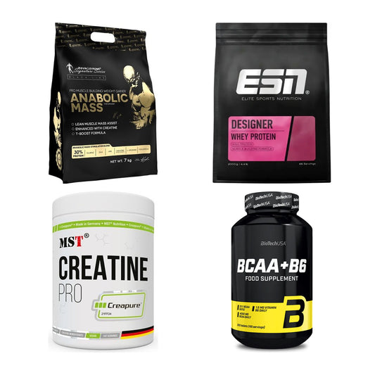 Masseaufbau für Fortgeschrittene: Kevin Levrone Anabolic + 3 weitere – alle enthaltenen Artikel