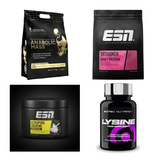 Masseaufbau für Fortgeschrittene: Kevin Levrone Anabolic + 3 weitere – alle enthaltenen Artikel