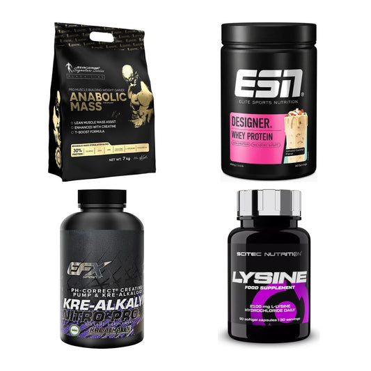 Masseaufbau für Fortgeschrittene: Kevin Levrone Anabolic + 3 weitere – alle enthaltenen Artikel