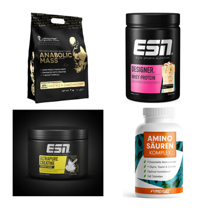 Masseaufbau für Fortgeschrittene: Kevin Levrone Anabolic + 3 weitere – alle enthaltenen Artikel