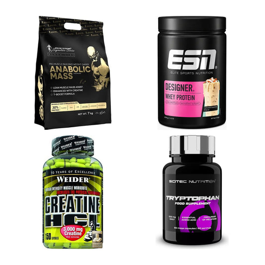 Masseaufbau für Fortgeschrittene: Kevin Levrone Anabolic + 3 weitere – alle enthaltenen Artikel