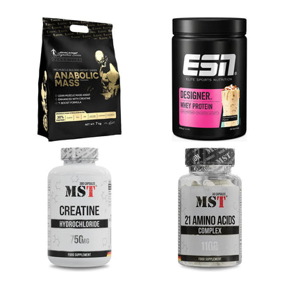 Masseaufbau für Fortgeschrittene: Kevin Levrone Anabolic + 3 weitere – alle enthaltenen Artikel