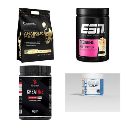 Masseaufbau für Fortgeschrittene: Kevin Levrone Anabolic + 3 weitere – alle enthaltenen Artikel