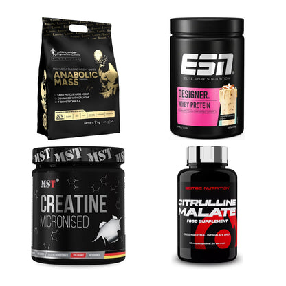 Masseaufbau für Fortgeschrittene: Kevin Levrone Anabolic + 3 weitere – alle enthaltenen Artikel