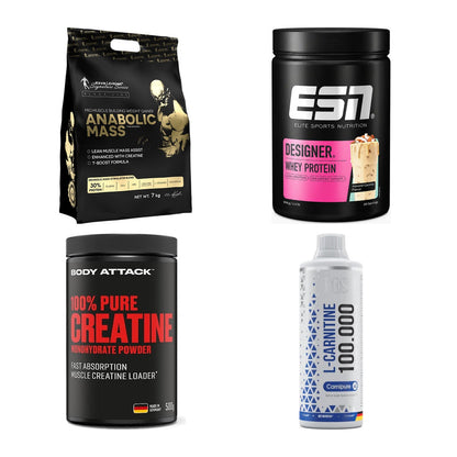 Masseaufbau für Fortgeschrittene: Kevin Levrone Anabolic + 3 weitere – alle enthaltenen Artikel