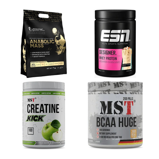 Masseaufbau für Fortgeschrittene: Kevin Levrone Anabolic + 3 weitere – alle enthaltenen Artikel