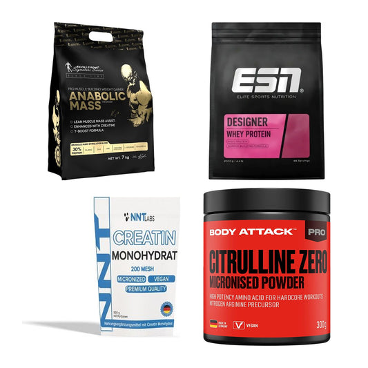 Masseaufbau für Fortgeschrittene: Kevin Levrone Anabolic + 3 weitere – alle enthaltenen Artikel