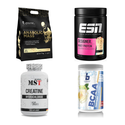 Masseaufbau für Fortgeschrittene: Kevin Levrone Anabolic + 3 weitere – alle enthaltenen Artikel