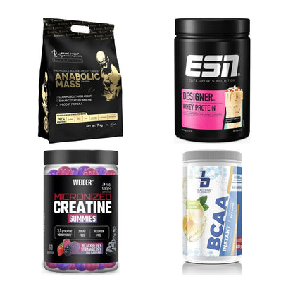 Masseaufbau für Fortgeschrittene: Kevin Levrone Anabolic + 3 weitere – alle enthaltenen Artikel