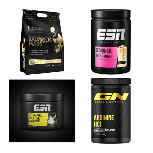 Masseaufbau für Fortgeschrittene: Kevin Levrone Anabolic + 3 weitere – alle enthaltenen Artikel