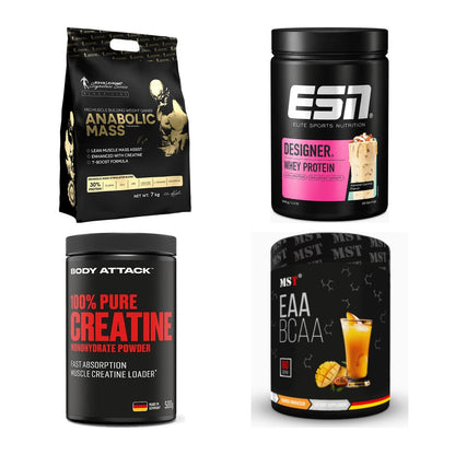 Masseaufbau für Fortgeschrittene: Kevin Levrone Anabolic + 3 weitere – alle enthaltenen Artikel