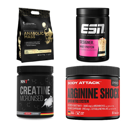 Masseaufbau für Fortgeschrittene: Kevin Levrone Anabolic + 3 weitere – alle enthaltenen Artikel