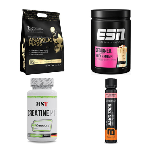 Masseaufbau für Fortgeschrittene: Kevin Levrone Anabolic + 3 weitere – alle enthaltenen Artikel