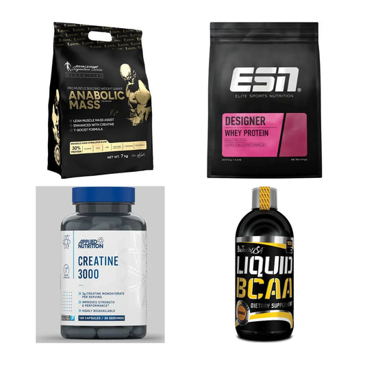 Masseaufbau für Fortgeschrittene: Kevin Levrone Anabolic + 3 weitere – alle enthaltenen Artikel