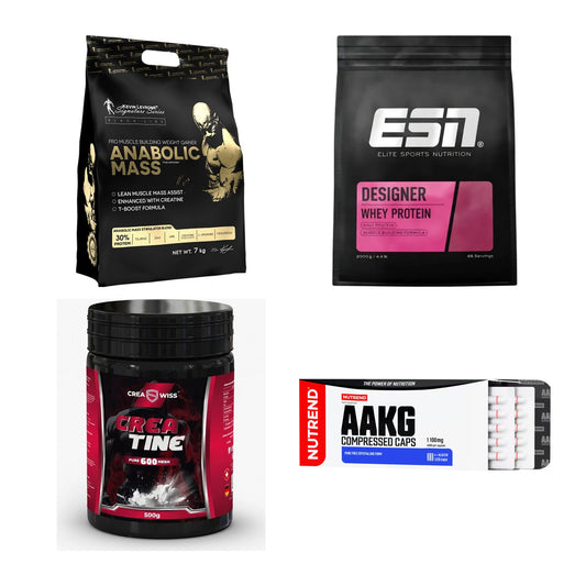 Masseaufbau für Fortgeschrittene: Kevin Levrone Anabolic + 3 weitere – alle enthaltenen Artikel