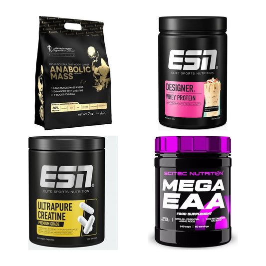 Masseaufbau für Fortgeschrittene: Kevin Levrone Anabolic + 3 weitere – alle enthaltenen Artikel