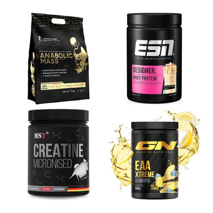 Masseaufbau für Fortgeschrittene: Kevin Levrone Anabolic + 3 weitere – alle enthaltenen Artikel
