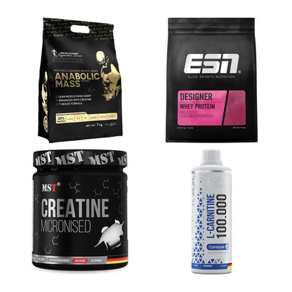 Masseaufbau für Fortgeschrittene: Kevin Levrone Anabolic + 3 weitere – alle enthaltenen Artikel