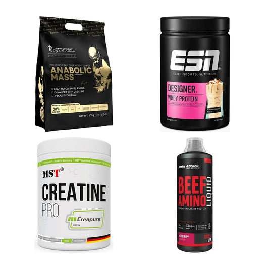 Masseaufbau für Fortgeschrittene: Kevin Levrone Anabolic + 3 weitere – alle enthaltenen Artikel