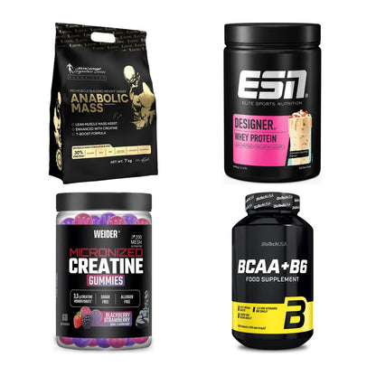 Masseaufbau für Fortgeschrittene: Kevin Levrone Anabolic + 3 weitere – alle enthaltenen Artikel