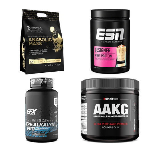 Masseaufbau für Fortgeschrittene: Kevin Levrone Anabolic + 3 weitere – alle enthaltenen Artikel