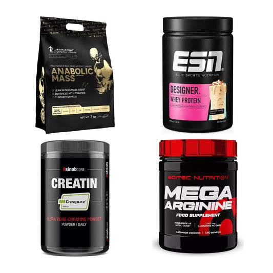 Masseaufbau für Fortgeschrittene: Kevin Levrone Anabolic + 3 weitere – alle enthaltenen Artikel