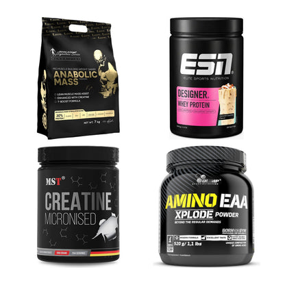 Masseaufbau für Fortgeschrittene: Kevin Levrone Anabolic + 3 weitere – alle enthaltenen Artikel