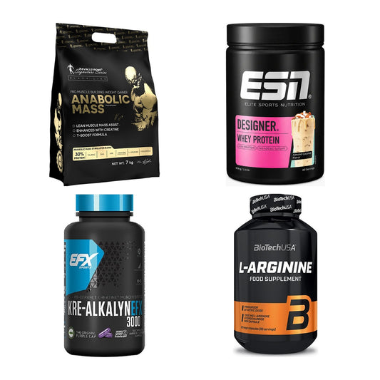 Masseaufbau für Fortgeschrittene: Kevin Levrone Anabolic + 3 weitere – alle enthaltenen Artikel