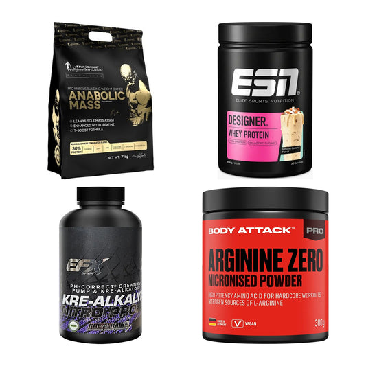 Masseaufbau für Fortgeschrittene: Kevin Levrone Anabolic + 3 weitere – alle enthaltenen Artikel