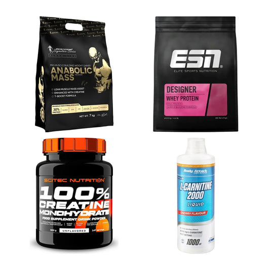 Masseaufbau für Fortgeschrittene: Kevin Levrone Anabolic + 3 weitere – alle enthaltenen Artikel