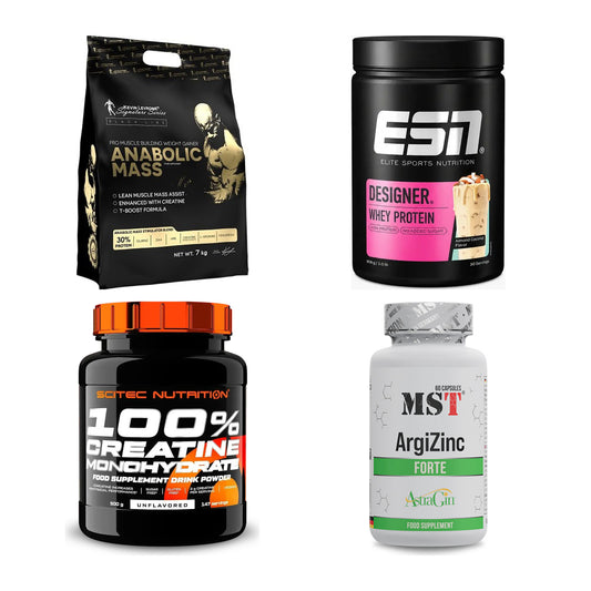 Masseaufbau für Fortgeschrittene: Kevin Levrone Anabolic + 3 weitere – alle enthaltenen Artikel
