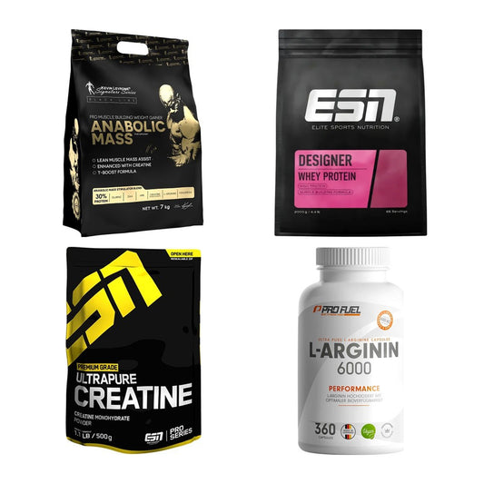 Masseaufbau für Fortgeschrittene: Kevin Levrone Anabolic + 3 weitere – alle enthaltenen Artikel