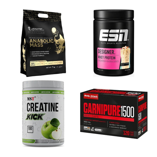 Masseaufbau für Fortgeschrittene: Kevin Levrone Anabolic + 3 weitere – alle enthaltenen Artikel