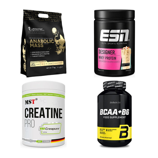 Masseaufbau für Fortgeschrittene: Kevin Levrone Anabolic + 3 weitere – alle enthaltenen Artikel