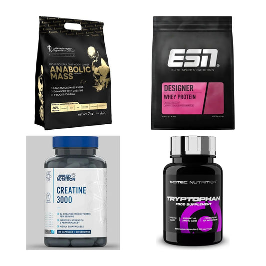 Masseaufbau für Fortgeschrittene: Kevin Levrone Anabolic + 3 weitere – alle enthaltenen Artikel