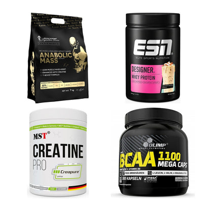 Masseaufbau für Fortgeschrittene: Kevin Levrone Anabolic + 3 weitere – alle enthaltenen Artikel