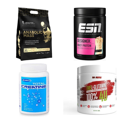 Masseaufbau für Fortgeschrittene: Kevin Levrone Anabolic + 3 weitere – alle enthaltenen Artikel